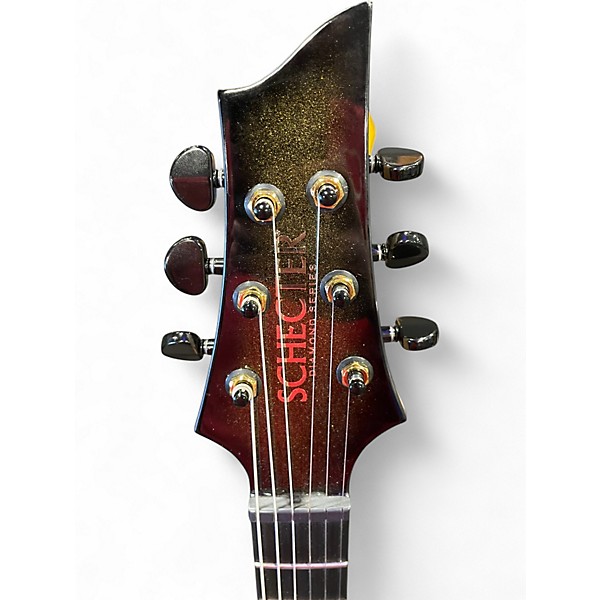 Used Schecter Guitar Research C1 50TH GOLD BURST Solid Body Electric Guitar