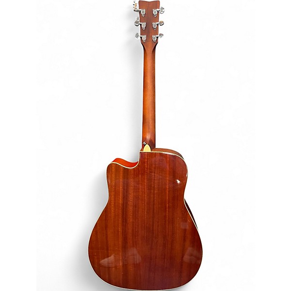 Used Yamaha FGC-TA TransAcoustic Traditional Western Natural Acoustic Electric Guitar