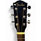 Used Fender CD60CE Dreadnought Black Acoustic Electric Guitar