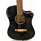 Used Fender CD60CE Dreadnought Black Acoustic Electric Guitar