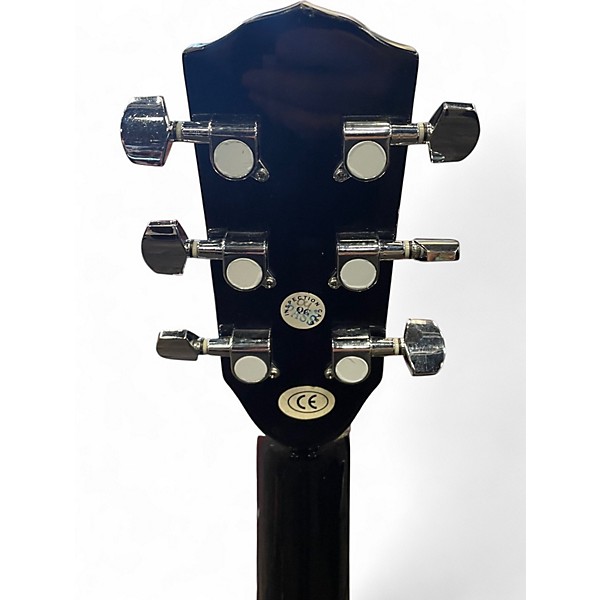 Used Fender CD60CE Dreadnought Black Acoustic Electric Guitar