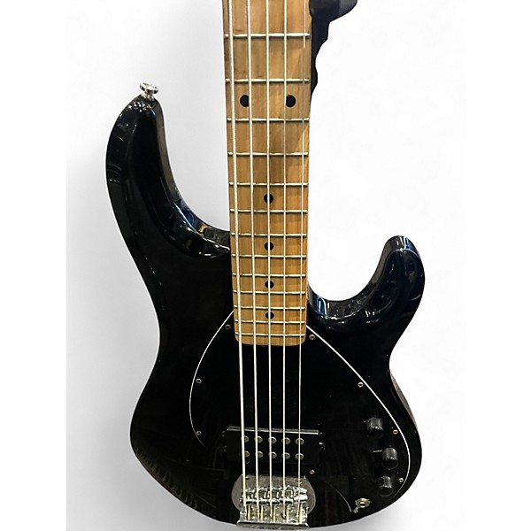 Used Sterling by Music Man sting ray 5 Black Electric Bass Guitar