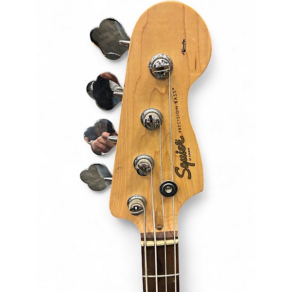 Used Squier Affinity Precision Bass ORANGE Electric Bass Guitar