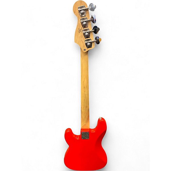Used Squier Affinity Precision Bass ORANGE Electric Bass Guitar