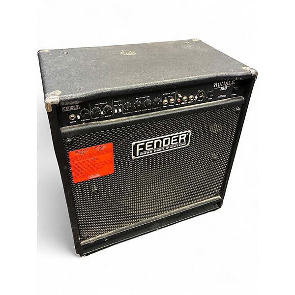 Used Fender Rumble 150 150W 1x15 Bass Combo Amp