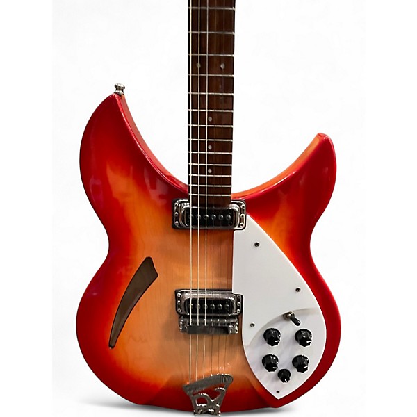 Used Rickenbacker 330 Fireglo Hollow Body Electric Guitar