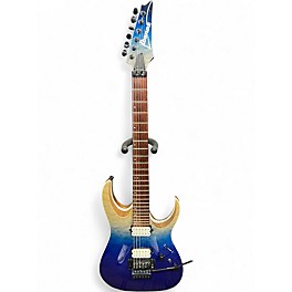 Used Ibanez RGA42HPTQM HIGH PERFORMANCE BLUE ICEBERG Solid Body Electric Guitar