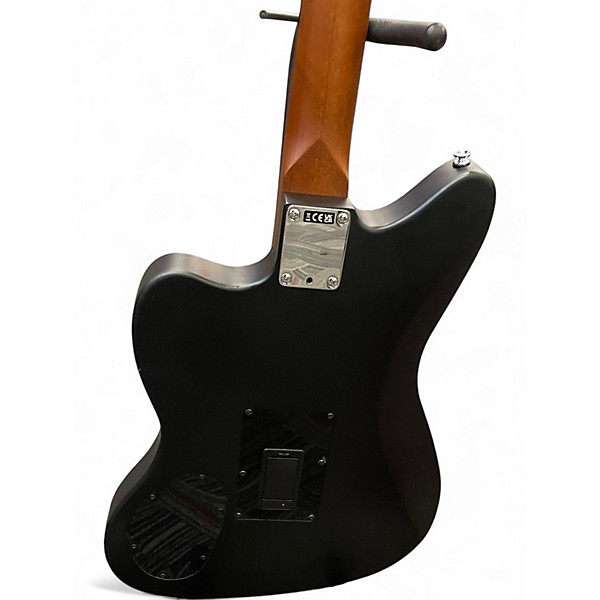 Used Fender ACOUSTASONIC STANDARD JAZZMASTER Black Acoustic Electric Guitar