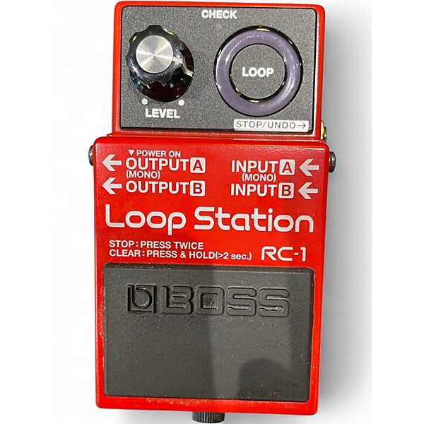Used BOSS RC1 Loop Station Pedal