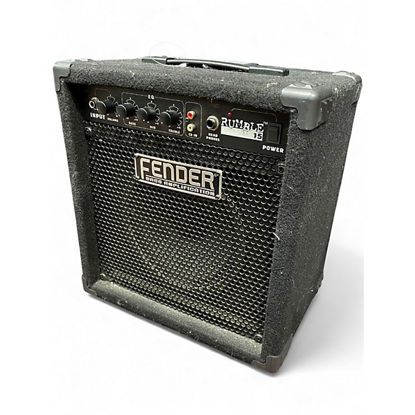 Used Fender Rumble 15 15W 1X8 Bass Combo Amp
