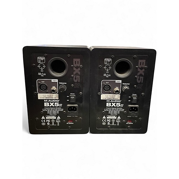 Used M-Audio BX5 D2 Pair Powered Monitor