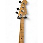Used Fender Precision Bass Chrome Red Electric Bass Guitar