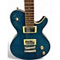 Used Dean EVO Trans Blue Solid Body Electric Guitar