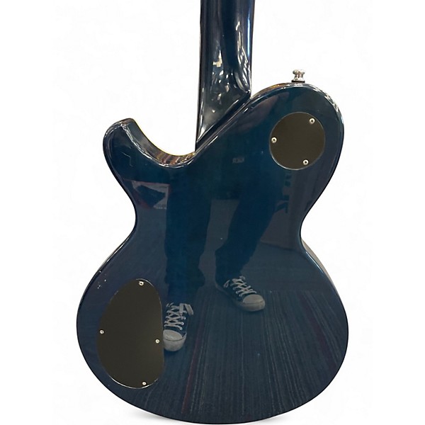 Used Dean EVO Trans Blue Solid Body Electric Guitar