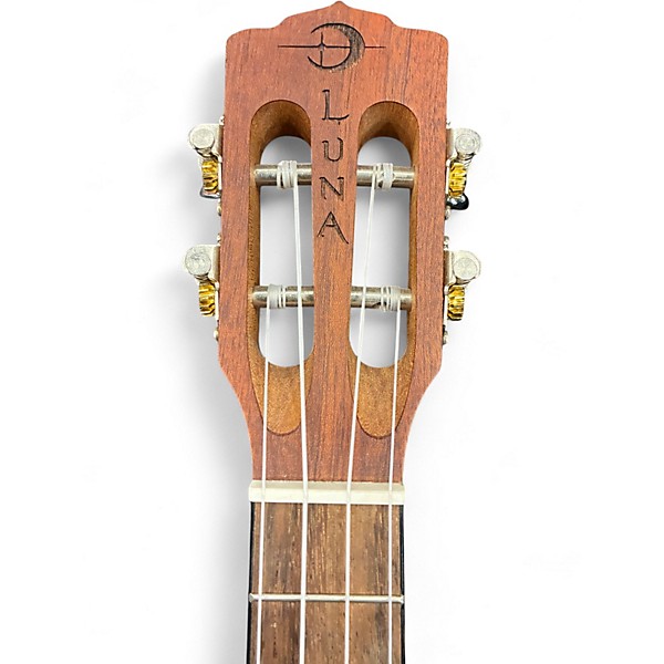 Used Luna Henna Dragon Mahogany Concert Mahogany Ukulele