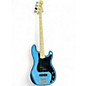 Used Fender American Performer Precision Bass Blue Electric Bass Guitar thumbnail