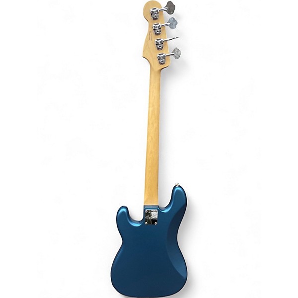 Used Fender American Performer Precision Bass Blue Electric Bass Guitar