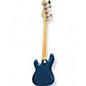 Used Fender American Performer Precision Bass Blue Electric Bass Guitar
