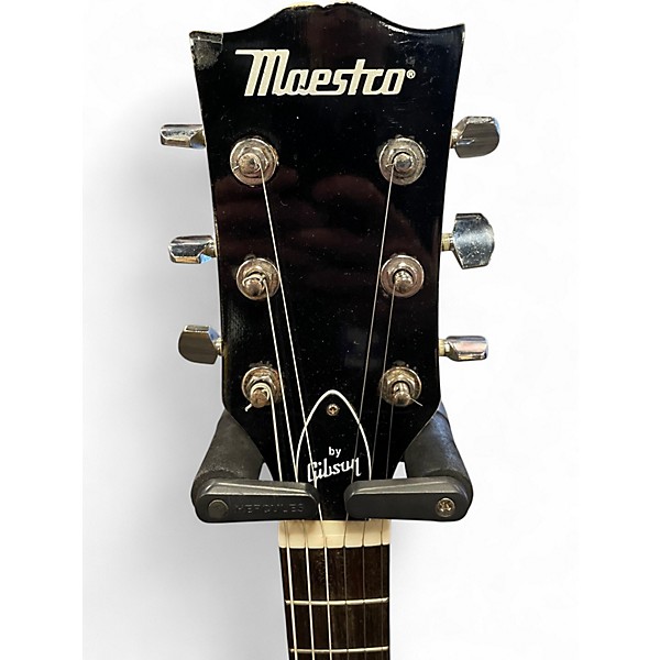 Used Maestro Les Paul Ebony Solid Body Electric Guitar