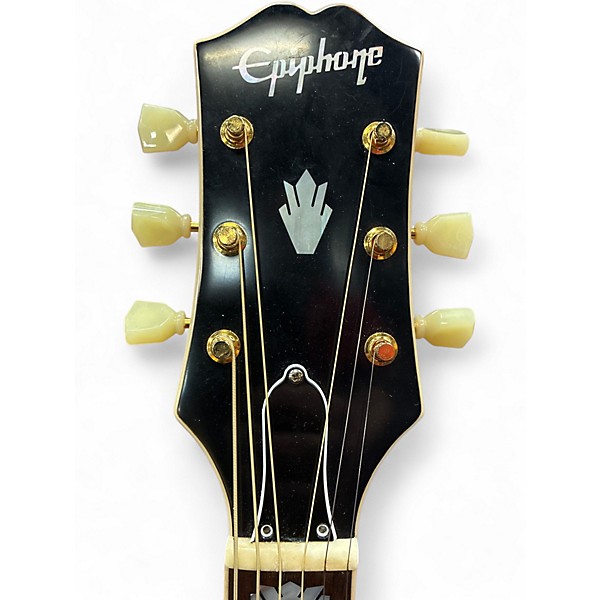 Used Epiphone J200 Natural Acoustic Electric Guitar