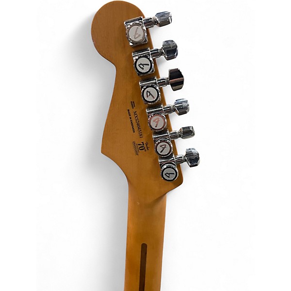 Used 2024 Fender Player Plus Stratocaster Olympic Pearl Solid Body Electric Guitar