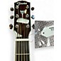 Used Fender Paramount PM-3 Natural Acoustic Electric Guitar