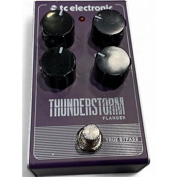 Used TC Electronic Thunderstorm Flanger Effect Pedal