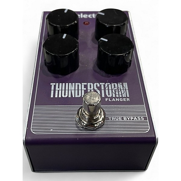 Used TC Electronic Thunderstorm Flanger Effect Pedal
