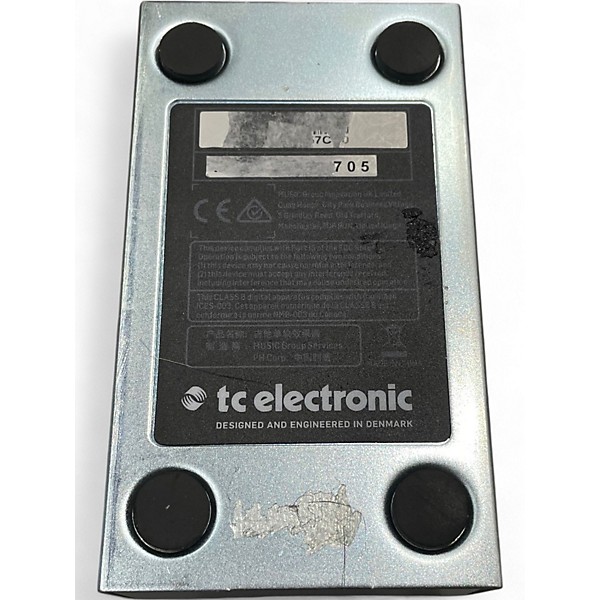 Used TC Electronic Thunderstorm Flanger Effect Pedal