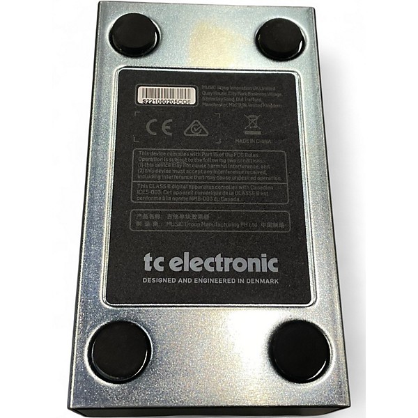 Used TC Electronic Gauss Echo Effect Pedal