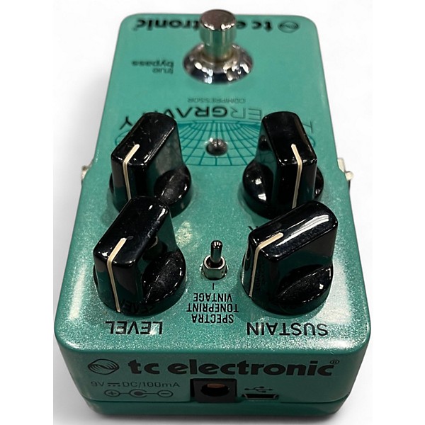 Used TC Electronic HyperGravity Compressor Effect Pedal
