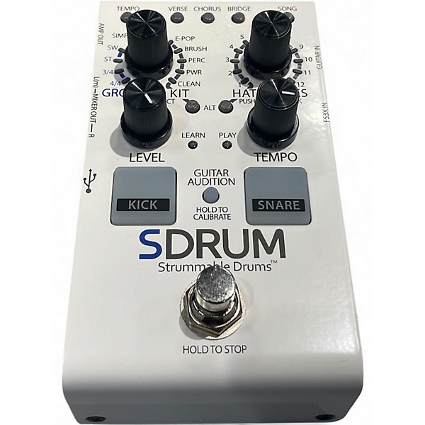 Used DigiTech SDRUM Auto-Drummer Pedal