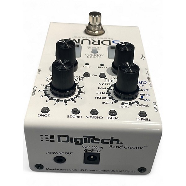 Used DigiTech SDRUM Auto-Drummer Pedal