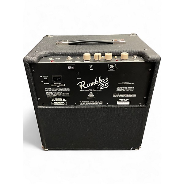 Used Fender Rumble 25 25W 1x8 Bass Combo Amp