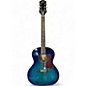 Used Epiphone BLUES KING STUDIO Blue Burst Acoustic Electric Guitar thumbnail