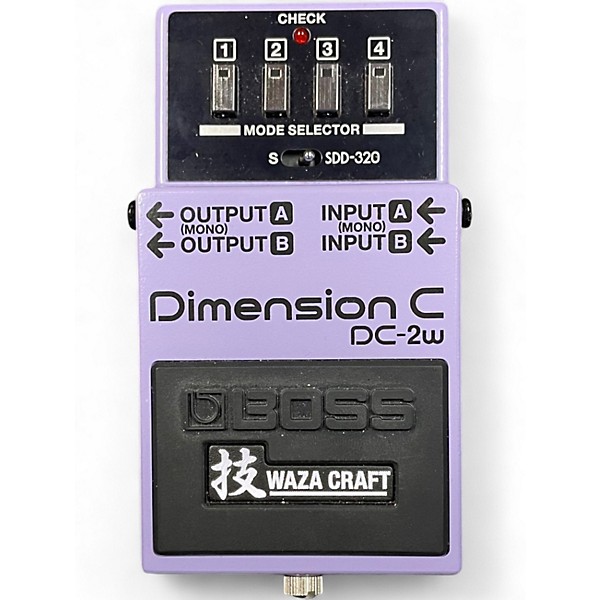 Used BOSS Dimension C DC-2W Effect Pedal