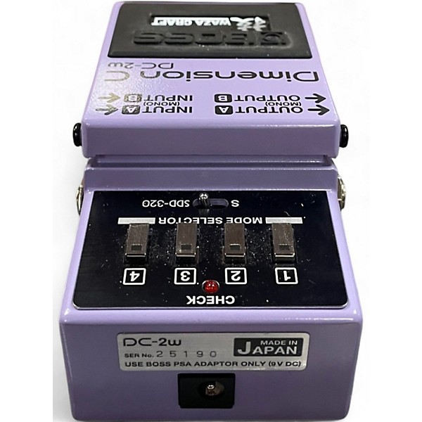 Used BOSS Dimension C DC-2W Effect Pedal