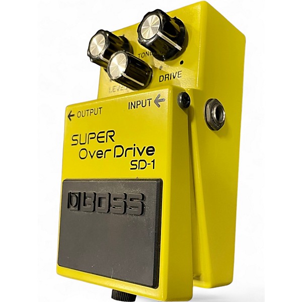 Used BOSS SD1 Super Overdrive Effect Pedal