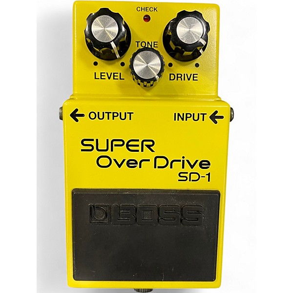Used BOSS SD1 Super Overdrive Effect Pedal
