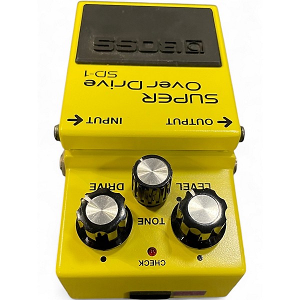 Used BOSS SD1 Super Overdrive Effect Pedal