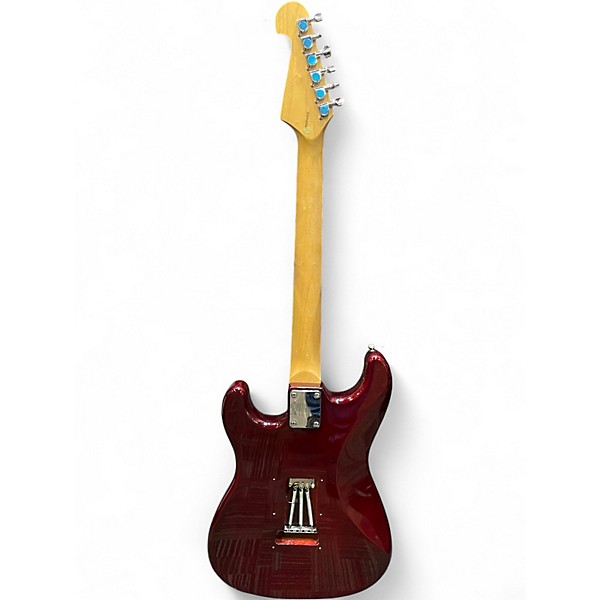 Used Washburn SDFSB Deluxe Flame Solid Body Electric Guitar