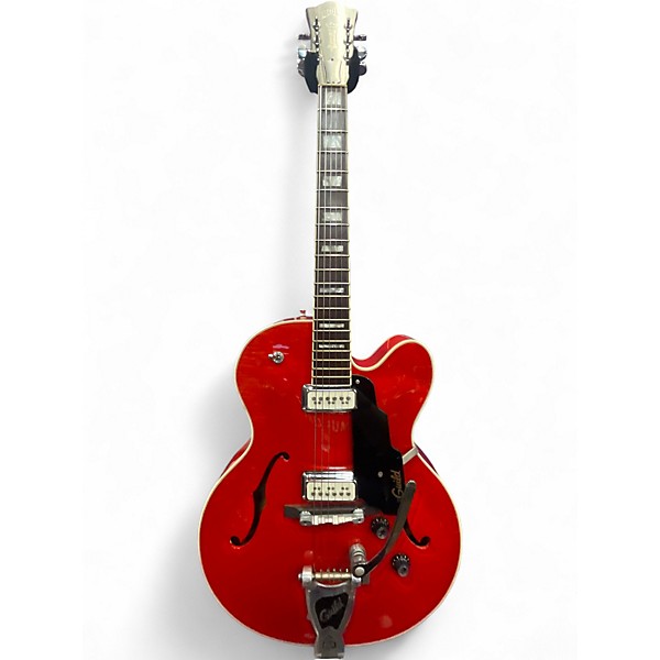 Used Guild X-160 ROCKABILLY Tennessee Orange Hollow Body Electric Guitar