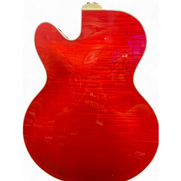 Used Guild X-160 ROCKABILLY Tennessee Orange Hollow Body Electric Guitar