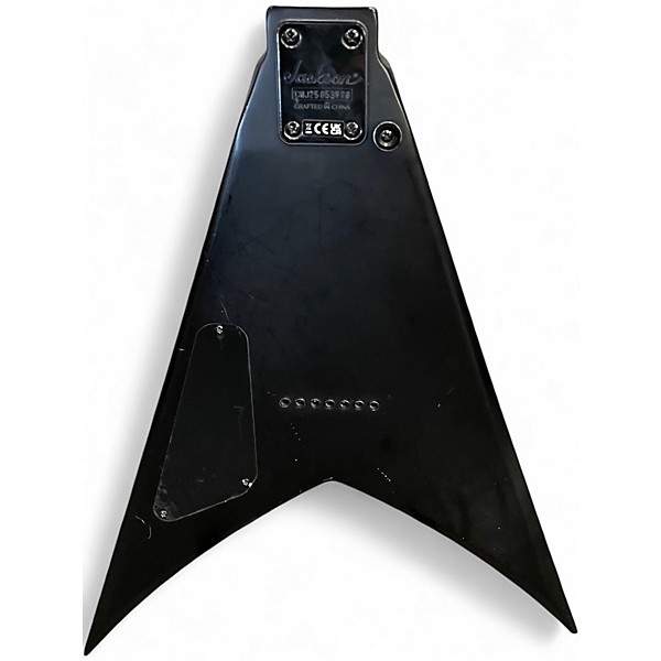 Used Jackson JS22-7 KV Black Solid Body Electric Guitar