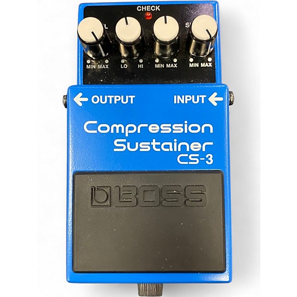 Used BOSS CS3 Compressor Sustainer Effect Pedal