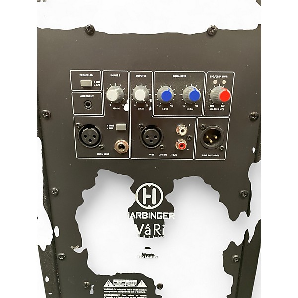 Used Harbinger VARI V2212 Powered Speaker