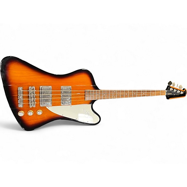 Used Epiphone Firebird 2 Color Sunburst Electric Bass Guitar