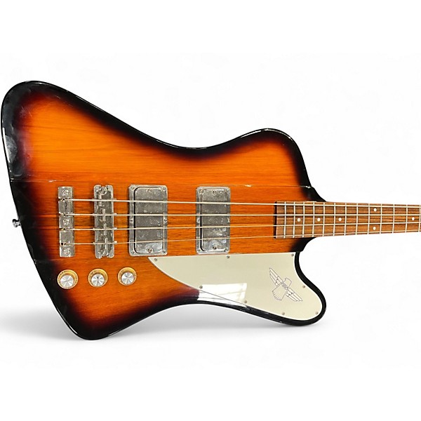 Used Epiphone Firebird 2 Color Sunburst Electric Bass Guitar