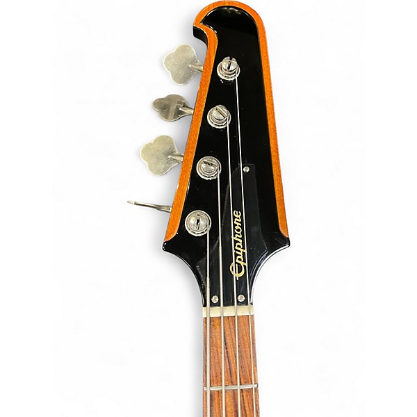 Used Epiphone Firebird 2 Color Sunburst Electric Bass Guitar