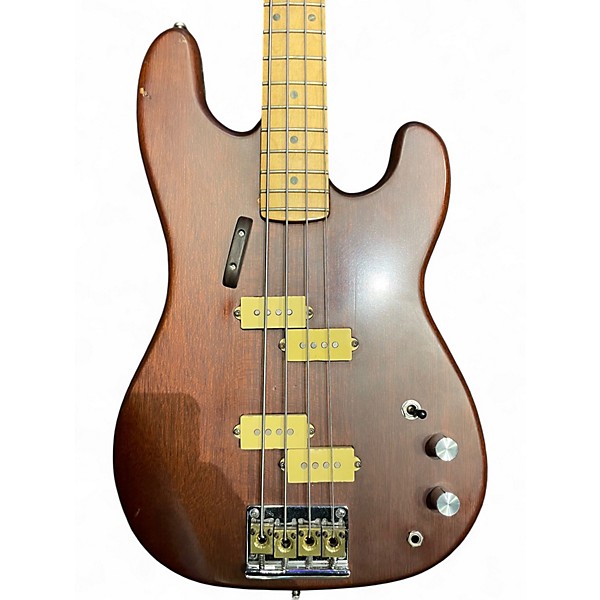 Used Goya PP Bass Natural Electric Bass Guitar